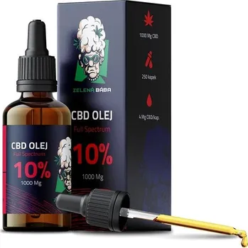 CBD ZELENÁ BÁBA CBD 10% Full Spectrum, 10 ml
