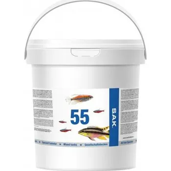 Krmivo pro rybičky SAK 55 Granulat 10 200ml/4500g varianta SAK 55 - Velikost 0 - pro ryby 2-3cm