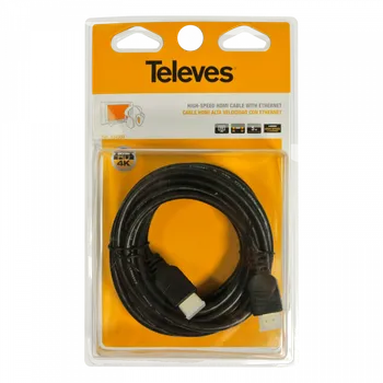 Video kabel Televes HDMI 2.0 kabel ref. 494501 1,5 m 4K