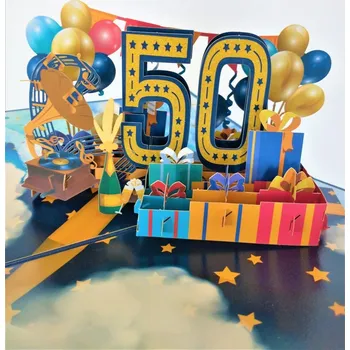 Albi 3D přání k 50. narozeninám