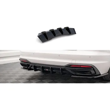 Nárazník Spoiler zadního nárazníku Audi A4 B9 Facelift carbon look