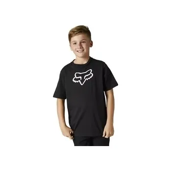 Chlapecké tričko Dětské tričko Fox Youth Legacy Tee Black , Velikost YL