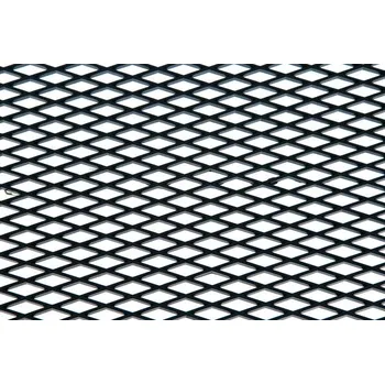 Větrací mřížka Heko 484-0202 Hliníková mřížka (Tahokov) rozměr 1000x250 mm, AL 08 černý MO oko 11x5