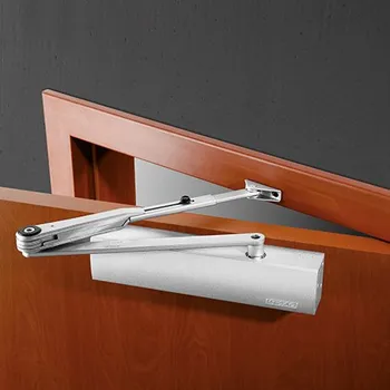 Zavírač dveří AC-T SERVIS Dveřní zavírač GEZE TS 4000 S stříbrný Provedení zavírače: Zavírač + ramínko s pevnou aretací