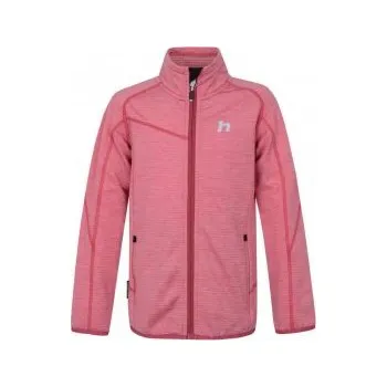 Chlapecká mikina Hannah GERY JR quartz pink mel 158 - 164; Růžová mikina + DÁREK DLE VÝBĚRU!