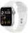 Apple Watch SE 2022 GPS 40 mm, stříbrný hliník s bílým sportovním řemínkem