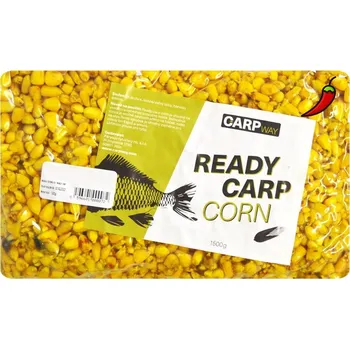 Návnadová surovina Carpway Kukuřice Ready Carp Corn Natural Chilli - 1,5 kg