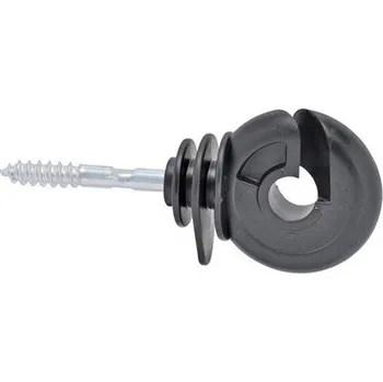 Ohradník VNT electronics Izolátor pro elektrický ohradník kruhový, pro drát, lanko, lano a pásku do 12 mm - 25 ks