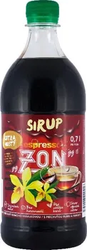 Sirup Zon Espresso Extra rum/vanilka 0,7 l