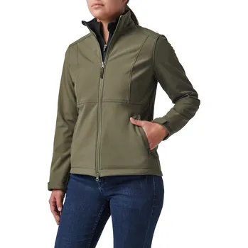 Dámská softshellová bunda Dámská bunda 5.11 Leone Sofshell Jacket - Ranger Green M