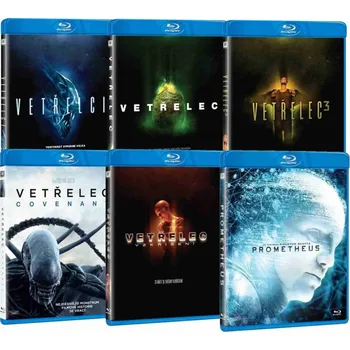 Sběratelská edice filmů Blu-ray Vetřelec: Kompletní kolekce (2017) 6 disků
