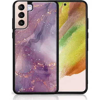 Pouzdro na mobilní telefon VSECHNONAMOBIL 49073 MY ART Ochranný kryt Samsung Galaxy S21 Plus 5G -PURPLE (148)