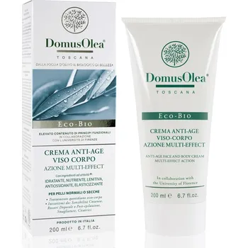 Pleťový krém Domus Olea Toscana Crema Anti-Age Viso Corpo Azione Mutieffect | Multifunkční ANTI-AGE krém na pleť a tělo 200 ml