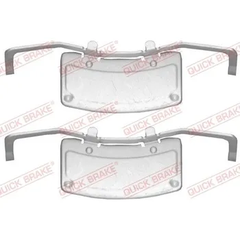 Brzdový systém Sada příslušenství, obložení kotoučové brzdy Quick Brake 109-1706