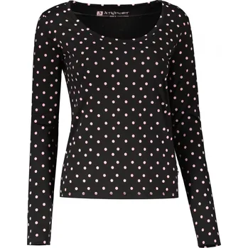 Dámské triko ALTISPORT ONEDA LTSY941 ČERNÁ XS