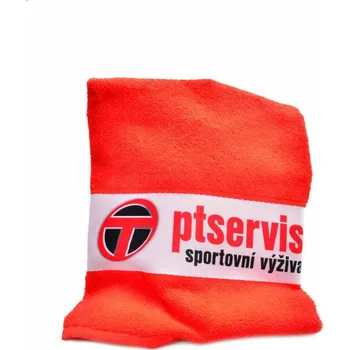 Ručník Pavel Trampota pt-servis Ručník červený s logem print ptservis 100x50cm Kapatex