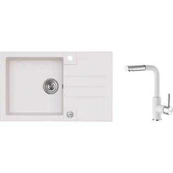 Kuchyňský dřez ALVEUS CZ SET ALVEUS ROCK 130/11 + BATERIE SIROS 11