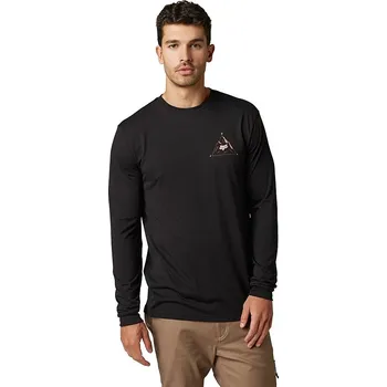 tričko Fox Finisher Tech LS - Black XXL