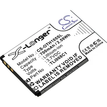 Baterie pro mobilní telefon Baterie Cameron Sino CS-OTH105SL za Alcatel TLi008C1 - neoriginální