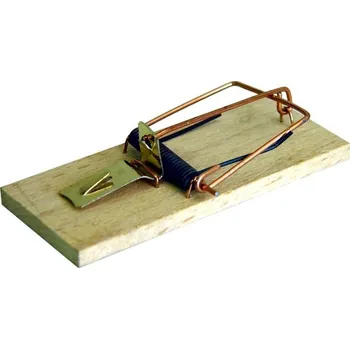 Hubení hlodavce past na myši dřevo CZ (1ks) 801D/S /35/