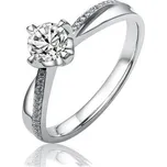 Stříbrný originální prsten Florence se Swarovski® Zirconia velikost obvod 50 mm SHZR302-obvod 50 mm