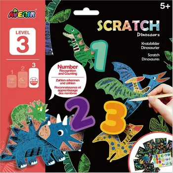 omalovánky Škrabací obrázky Level 2 Oceán