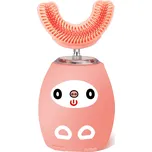 Dětský elektrický zubní kartáček růžový