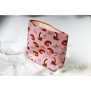 Penál ePiPí Kosmetická taštička - Lišky Barva zipu: béžová