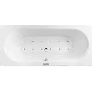 Vana Santech plus Santech masážní asymetrická vana Elan 170x75 cm, systém Relaxa 300