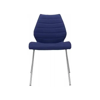 Jídelní židle Maui Soft bez područek modrá