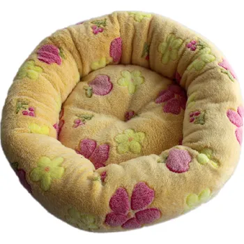 Pelíšek pro kočku Rajen kulatý pelíšek 50cm, vzor K-15