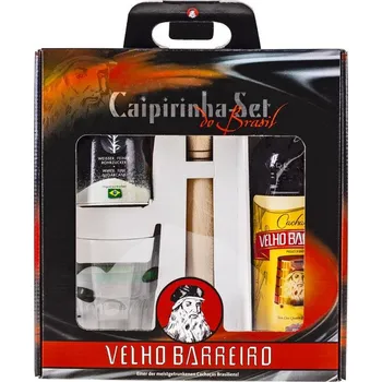 Rum Cachaca Velho Barreiro 0,7l 39% +2 skla