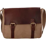 Pánská taška Greenwood Olejne - béžovo-hnědá