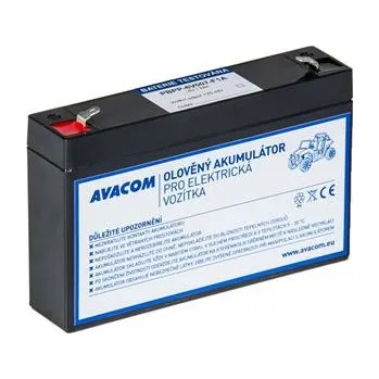 Elektronika Náhradní baterie (olověný akumulátor) 6V 7Ah do vozítka Peg Pérego F1