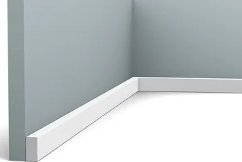 Podlahová lišta Orac Decor SX194 multifunkční soklová lišta bílá