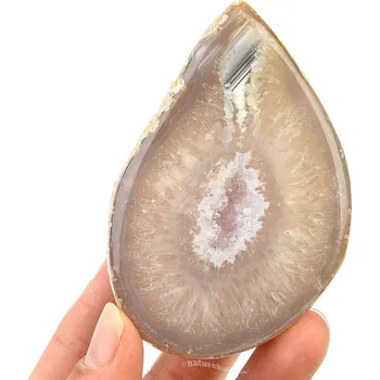 Přírodní kámen Achát geoda s dutinou 220 g