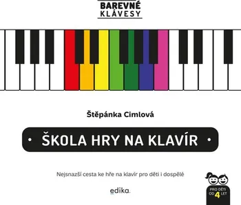Hudební výchova Škola hry na klavír - Cimlová Štěpánka (2022, vázaná)