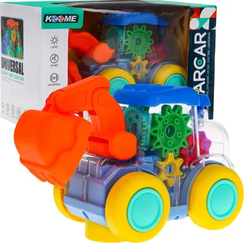 Hračka pro nejmenší RKToys Interaktivní rypadlo se zvuky