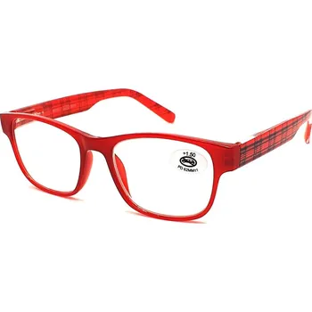 Brýle na čtení Dioptrické brýle SV2017 +2,00 red flex
