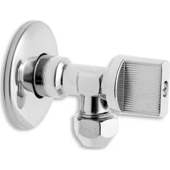 Stavebniny Novaservis Rohový ventil bez filtru 1/2"x 3/8" s matkou EZ1238MK