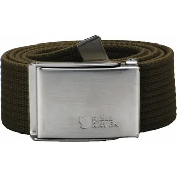 Opasek Opasek Fjällräven Canvas Belt Dark Olive