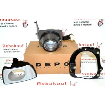 Mlhový světlomet Pravá přední mlhovka MITSUBISHI LANCER V 92-96 (MITSUBISHI MB912308 DEPO 214-2007R-UE)