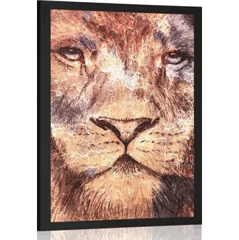 Plakát Dovido Plakát tvář lva