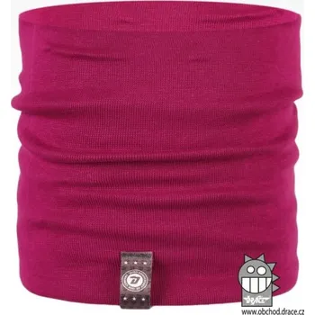 Čepice NÁKRČNÍK fialový Alan Dráče (Bavlněný nákrčník pro děti a dospělé)