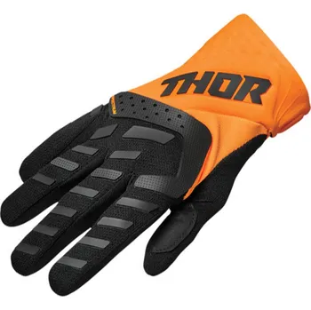 Moto rukavice Dětské motokrosové rukavice Thor Youth Spectrum rukavice black/orange vel. S