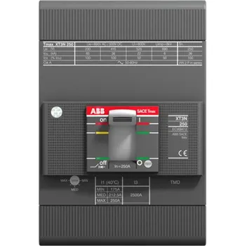 Jistič ABB Deon XT3N 250 TMD 200-2000 3p F F 1SDA068058R0001