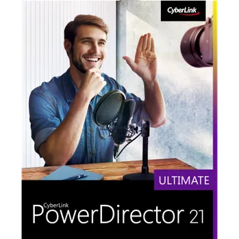 Grafický software CyberLink PowerDirector 21 Ultimate- čeština do programu