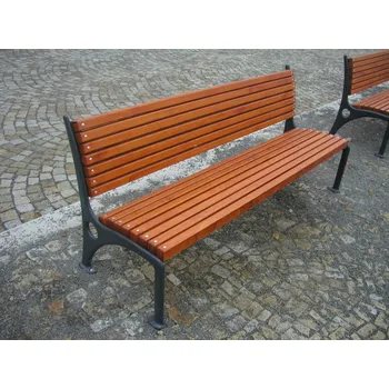 Zahradní lavice MODERNA litinová lavička