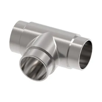 Zábradlí Hahn Steel Spoj T pro zábradlí O42,4 x 2,0 mm, AISI 316 - brus