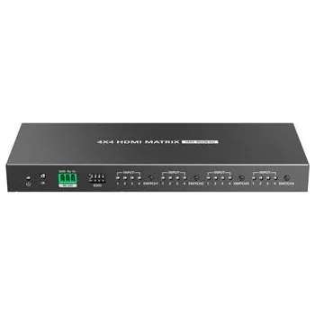 Počítačové příslušenství PremiumCord HDMI2.0 matrix switch 4:4 , rozlišení 4K@60Hz, HDR YUV4:4:4